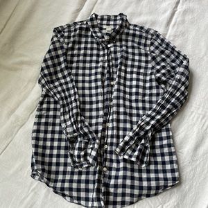 J.Crew Factory womens button down shirt